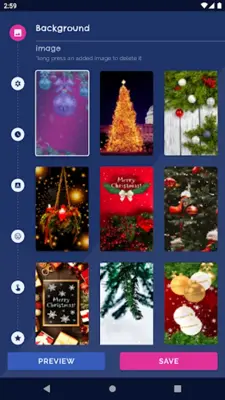 Christmas Tree Live Wallpapers android App screenshot 7